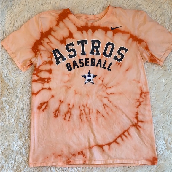 houston astros tie dye shirt
